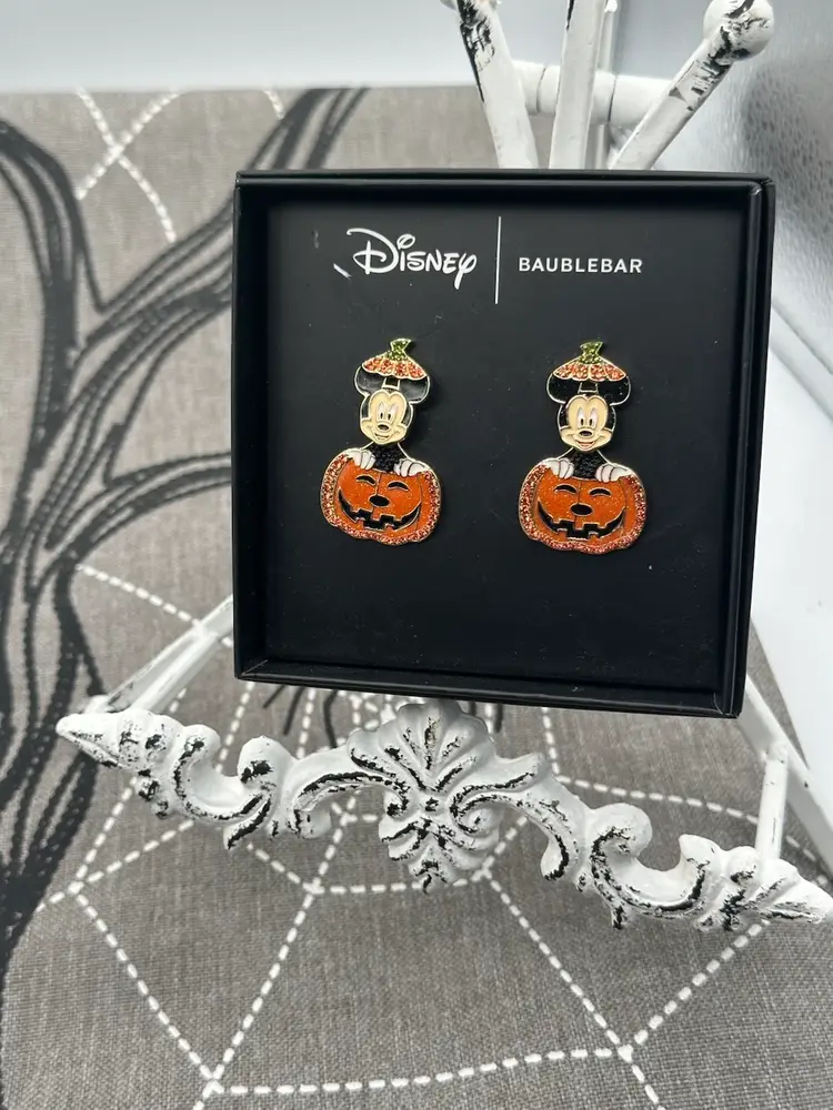 Disney Mickey Pumpkin Earrings