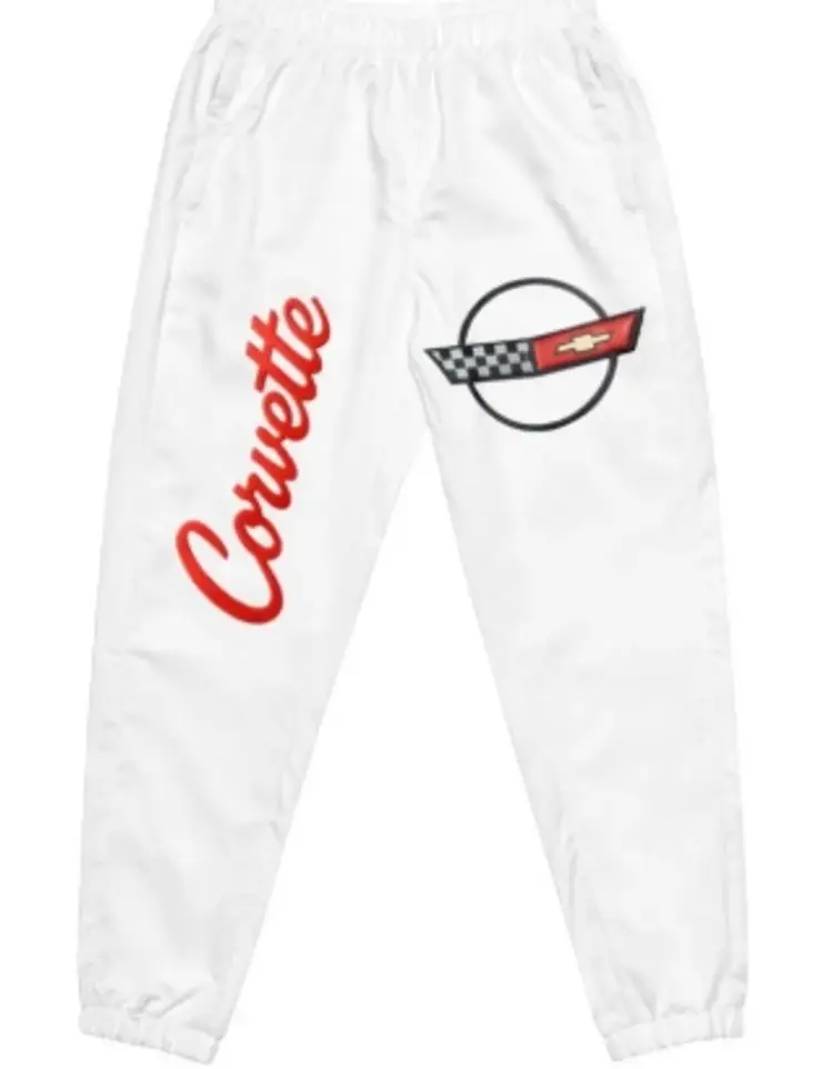 Corvette Track Pants – Premium Racing Joggers for True Corvette Fans