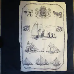 Decorative Nautical Friesland Towel Netherlands Sailboats Culture