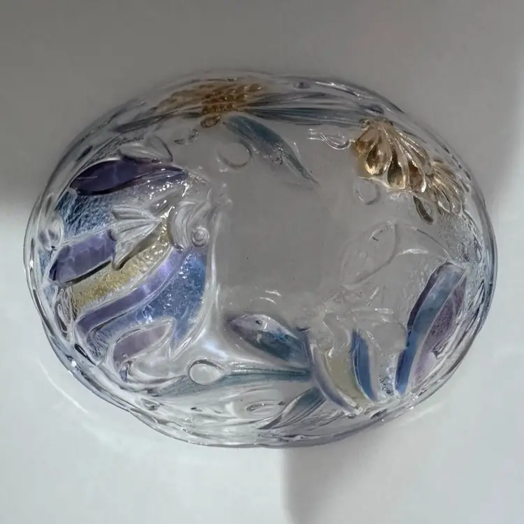 Vintage Mikasa Tropical Fish Bowl