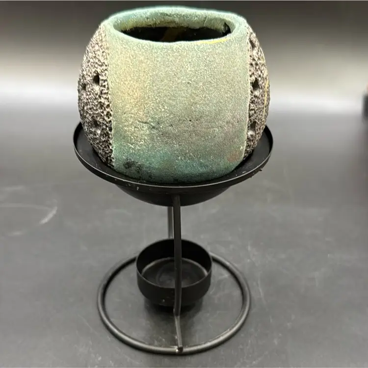 Raku Pottery Hand Made And Signed