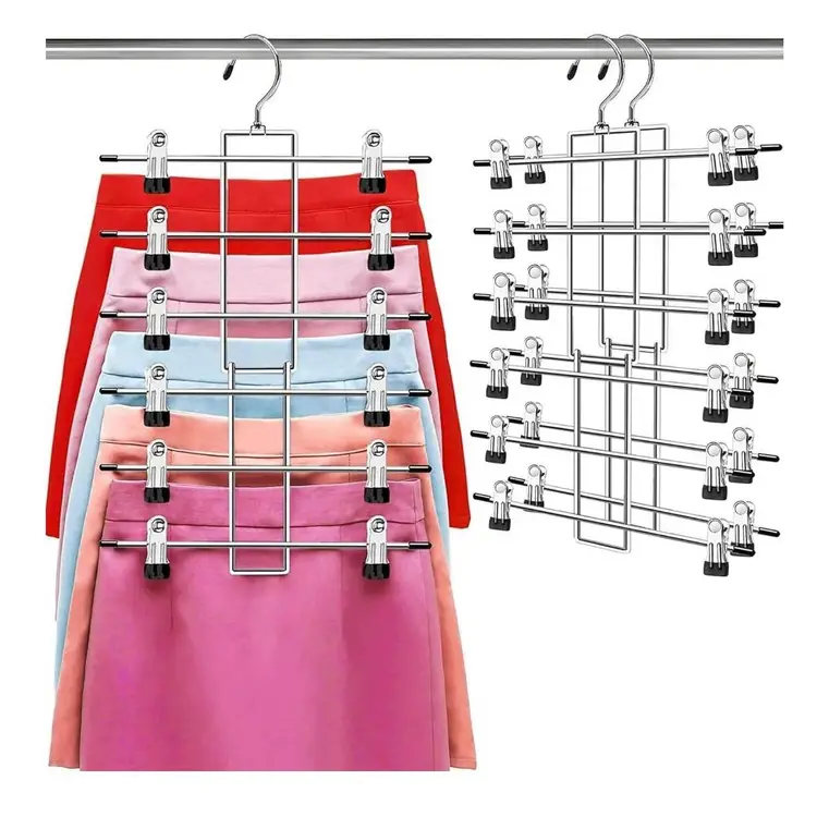 3pc Adjustable Metal Multi-hangers