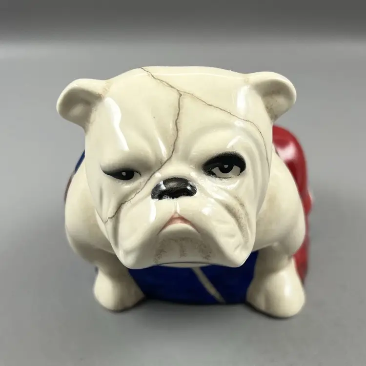Spectre 007 English Bulldog Figurine Jack DD 007 M  Royal Doulton James Bond