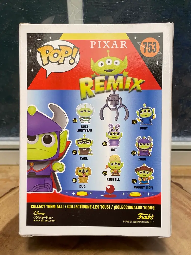 NIB New Funko Pop! #753 Disney Alien Remix Zurg Hot Topic Exclusive Toy Story