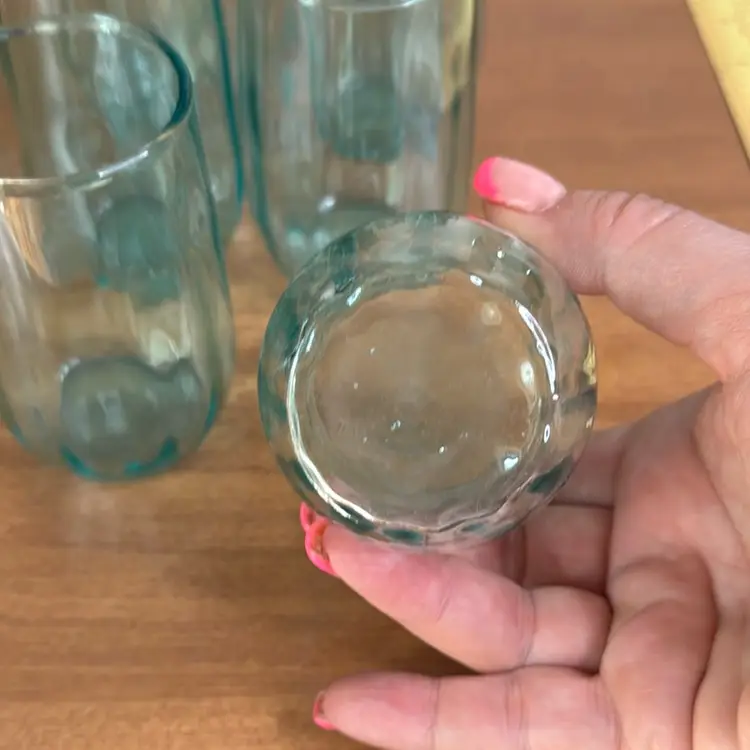 Aqua Juice Glass Set