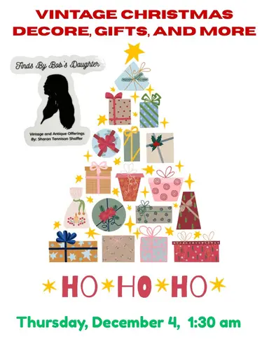 Vintage Christmas Decor, Gifts, And More