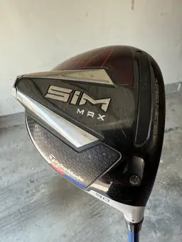 TaylorMade Sim Max 9.0° Driver Team USA Edition Diamana B50 Extra Stiff Shaft RH