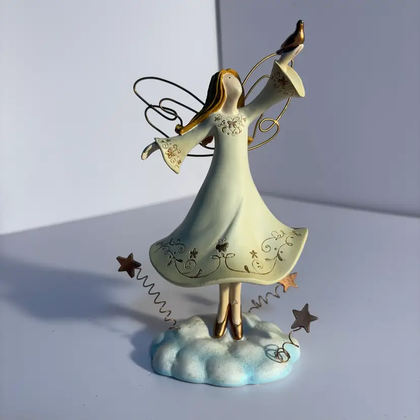 RUSS BERRIE "SPIRIT of the ANGELS" Bobble Dancing Girl