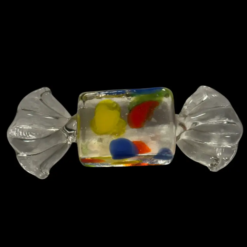 Vintage Unknown Maker Art Glass Candy Under 3”