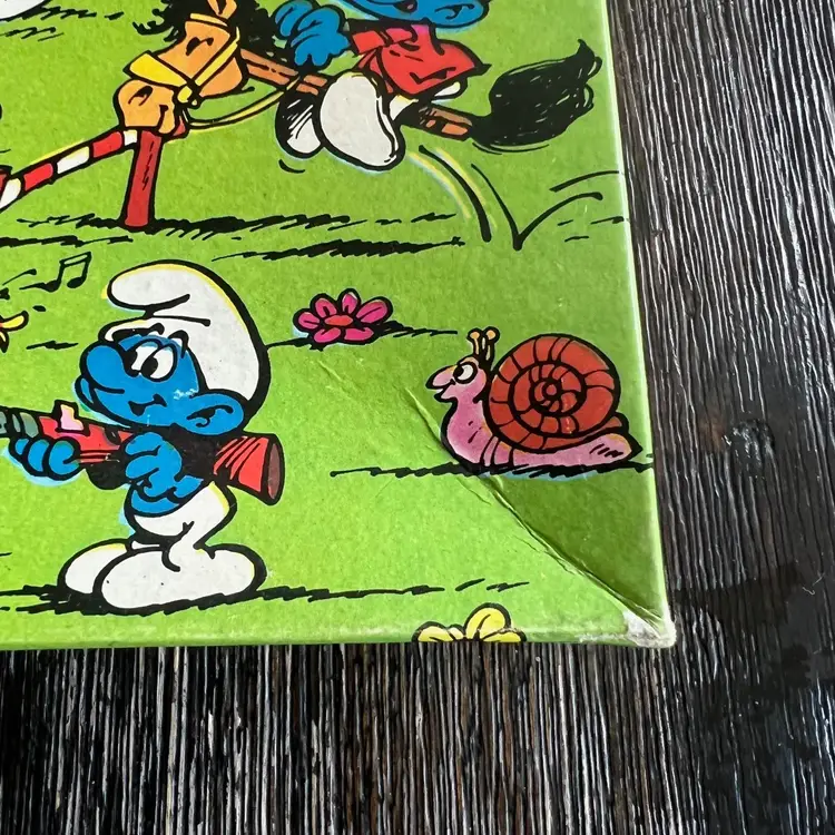 Vintage Smurf Smurfs Jigsaw Puzzle 1981 MB 100 Piece 4190-3 Still Sealed