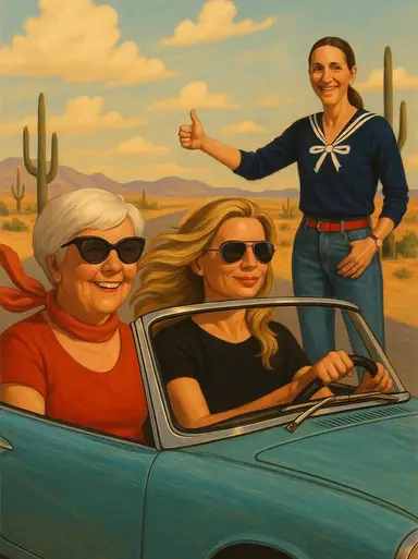 Hitching a Ride - Traveling Light