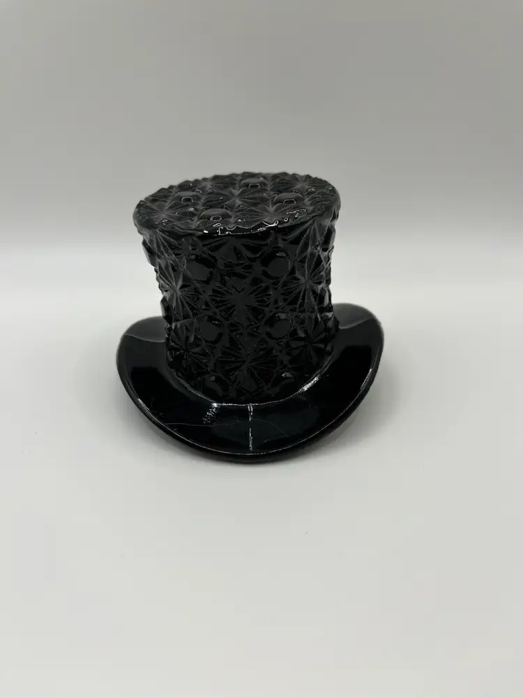 Vintage L.E. Smith Daisy And Buttons Top Hat