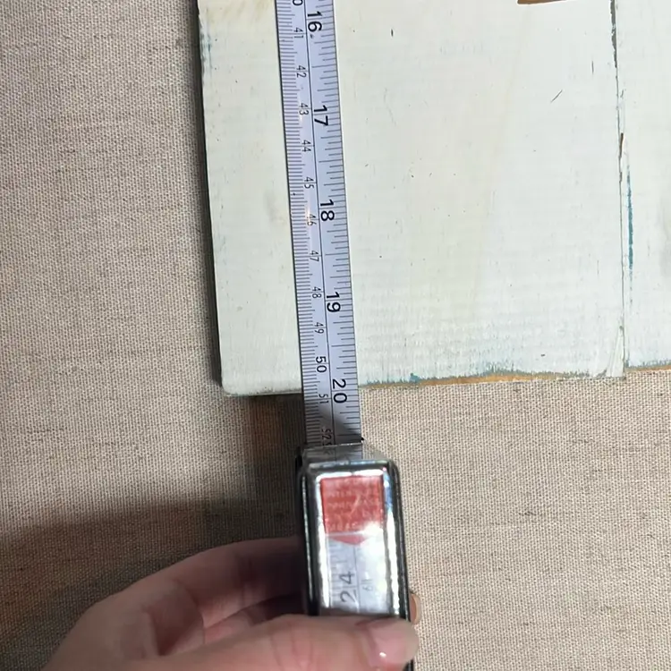 Handmade Wooden Board Art “ What If I Fall?, Oh, But My Darling What If You Fly?” with wall hanger on back.