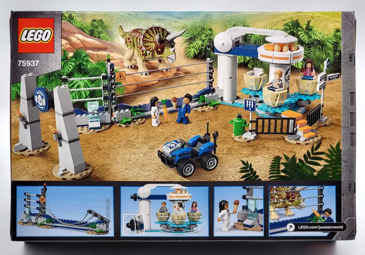 LEGO Jurassic World: Triceratops Rampage 75937, sealed set