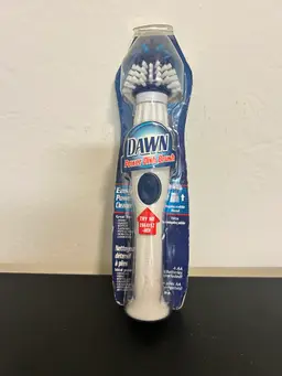 Vtg Dawn Dish Brush Battery Operated NOS NIB