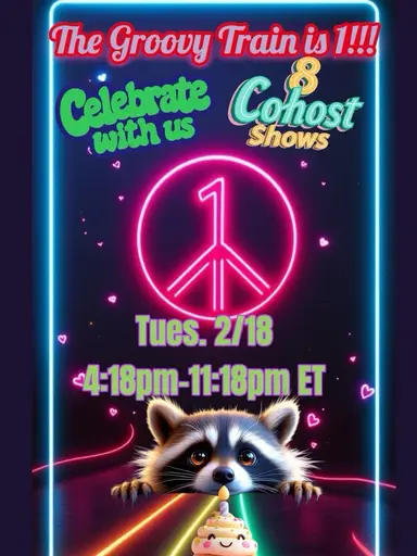 Groovy Tuesday Train - 1st Anniversary!