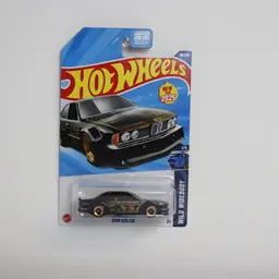 Hot Wheels BMW 635 CSi Black - Hot Wheels BMW 635 CSi