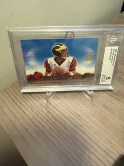 Tom Brady 2000 Crown Royale Rookie Beckett 5