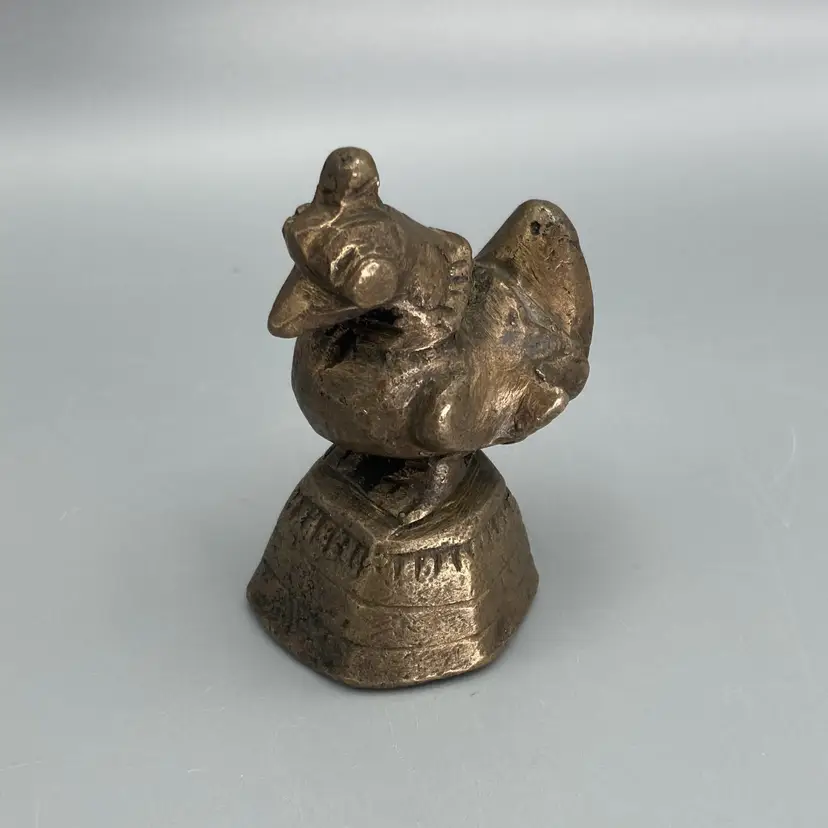 Antique Burmese Metal Hintha Bird Opium Weight