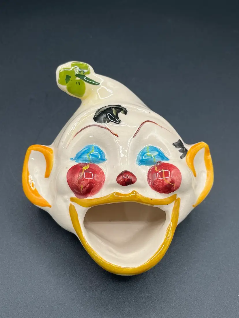 Pixie Pottery Open Mouth Ashtray Or Plant Holder Or Sponge Holder! 5”🧚‍♂️