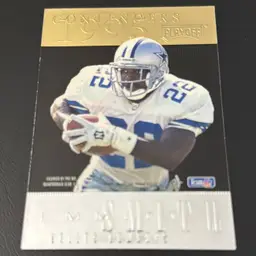 1995 Playoff Contenders Back -To- Back Emmitt Smith And Marshall Faulk