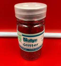 Sulyn Industries Red Glitter 2 oz New