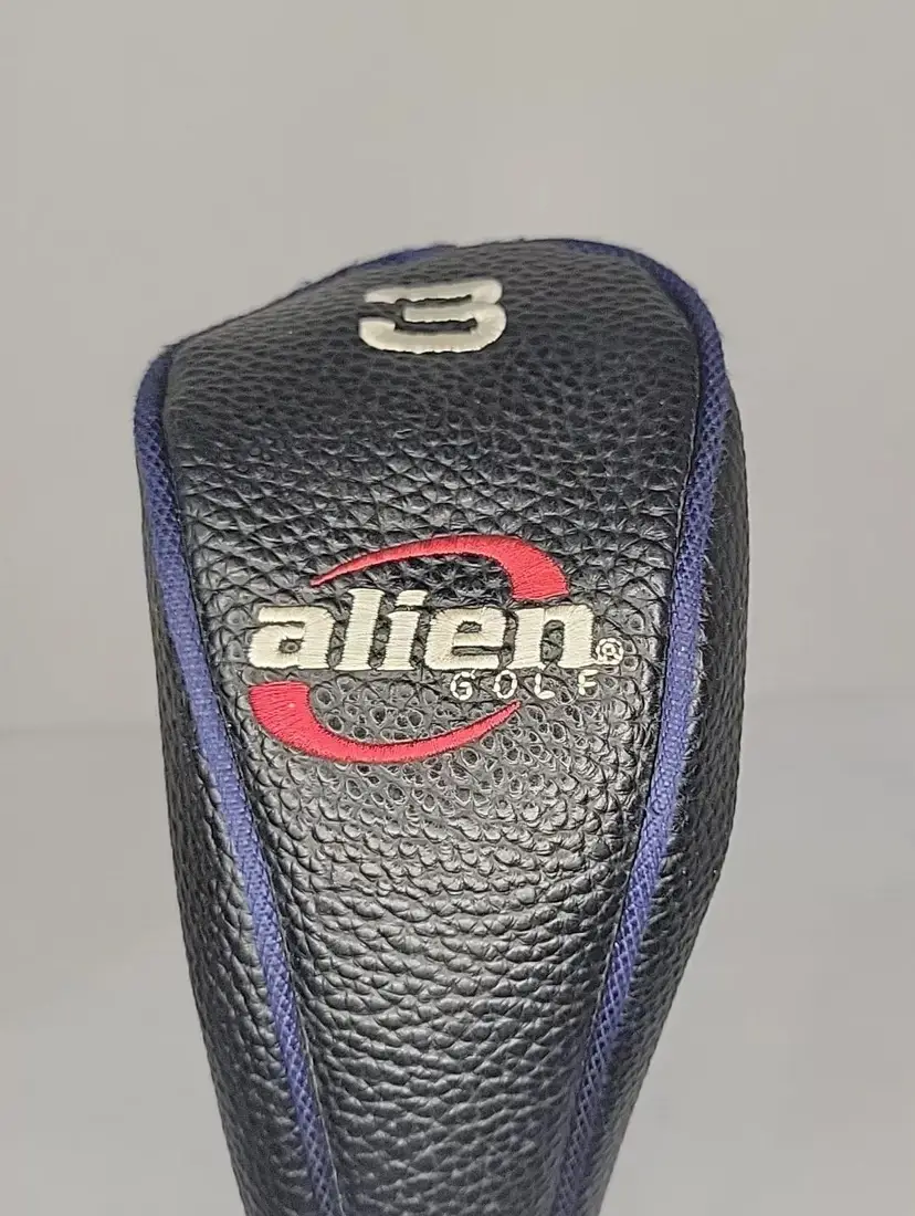 ALIEN GOLF 3 WOOD/Hybrid HEADCOVER - Black Cover