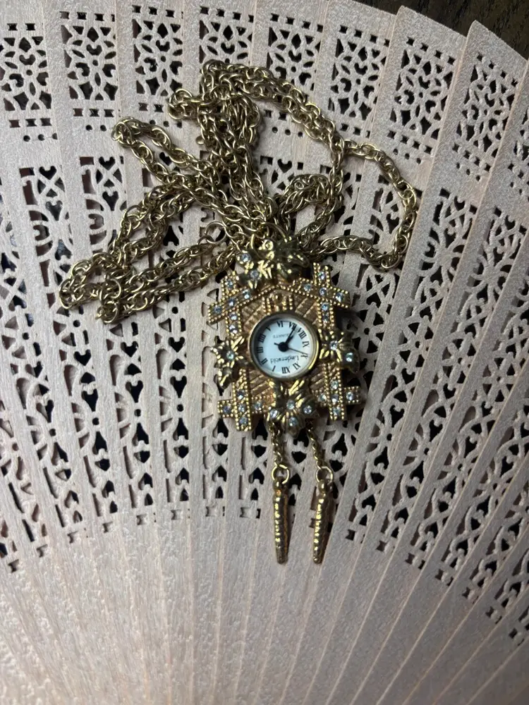 Lindenwold Cuckoo Clock Pendant / Brooch