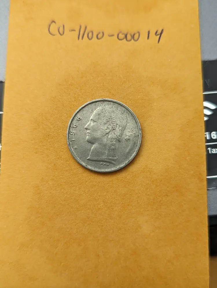 1966 Belgium 1 Franc