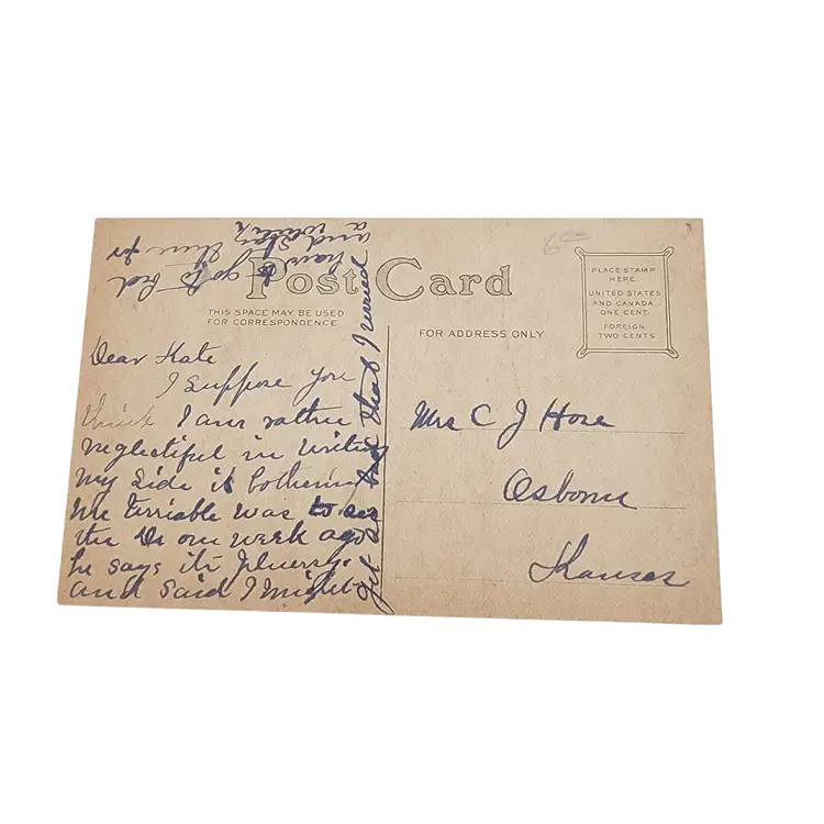 Antique St. Patricks Day Postcard Erin Go Bragh Dear Irish Memories Early 1900s