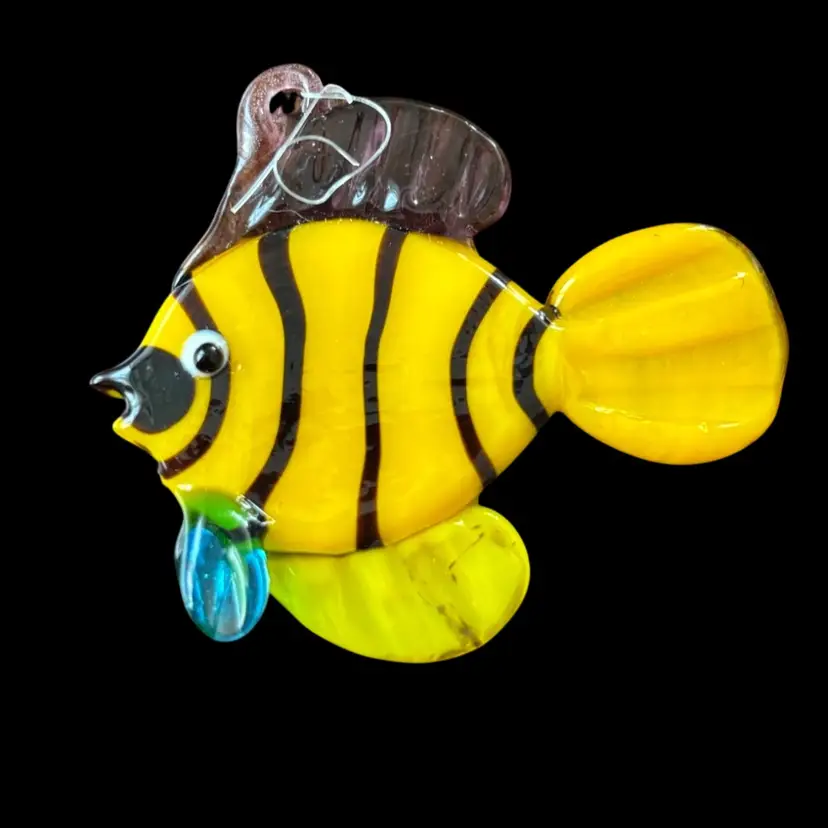 Glass Fish Pendant