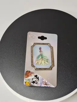 Disney Princess And The Frog Princess Tiana Lenticular Hologram Effect Pin