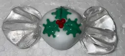 Ultra Rare Vintage Hulet Lampwork Glass Candy 2.5"