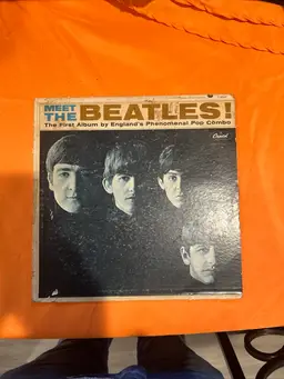 Beatles - Meet The Beatles! - Original 1964 Capitol Records T-2047 Mono Vinyl LP