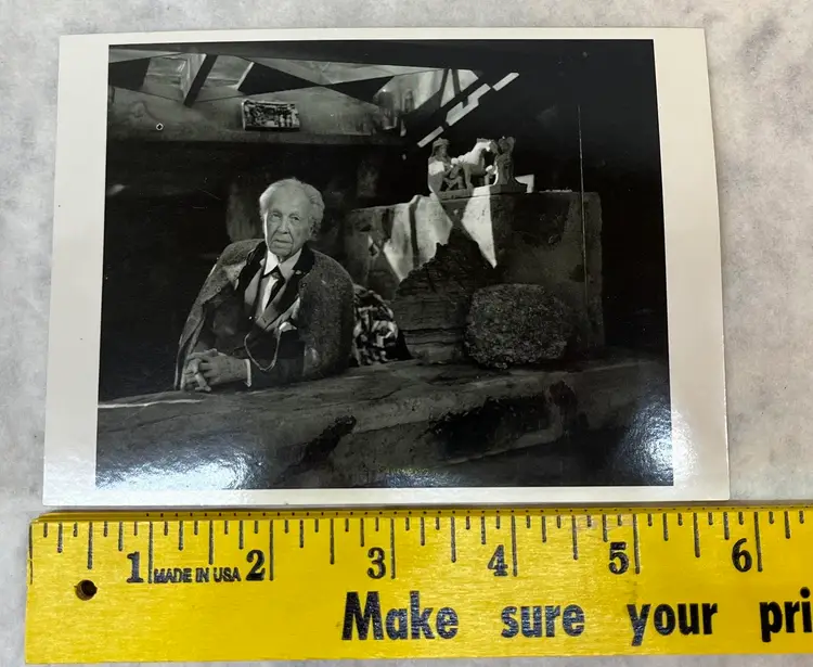 Frank Lloyd Wright Postcard 1954