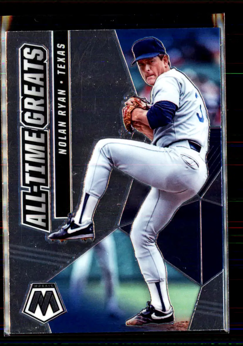 Nolan Ryan 2021 Panini Mosaic Baseball All-Time Greats #ATG9 - (135) - Texas Rangers