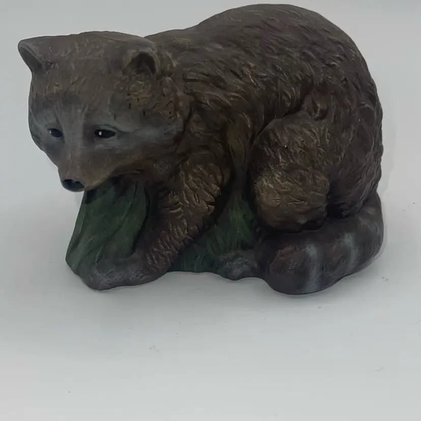 Ceramic Raccoon 4.5” X 3”
