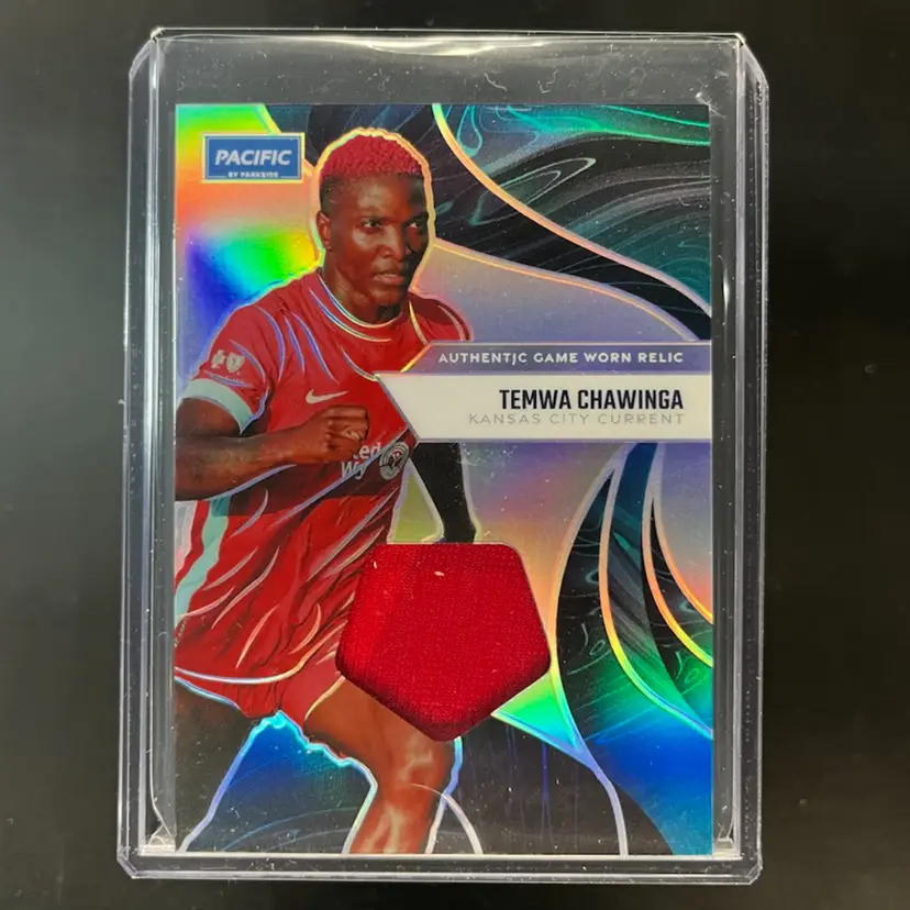 Temwa Chawinga 2025 Parkside Pacific NWSL Relic Soccer Card