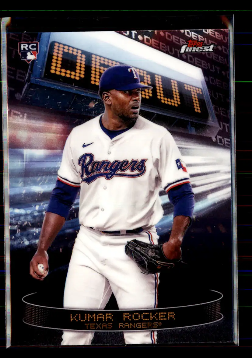 Kumar Rocker 2025 Topps Finest Finest Debut #D-19 - (113) - Texas Rangers
