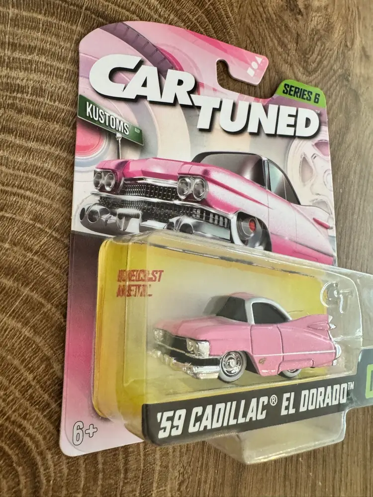 🔥 NEW Hobby Exclusive Car Tuned Hot Pink '59 Cadillac El Dorado Series 6 #06