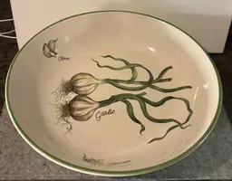 Extra Large 15" Pasta Bowl by Over and Back from Italy  # 3053