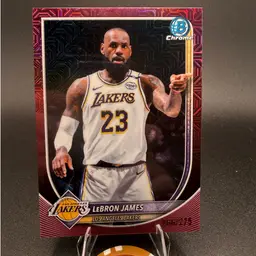 Lebron James Mojo #/275 2025-26 Bowman Basketball Los Angeles Lakers