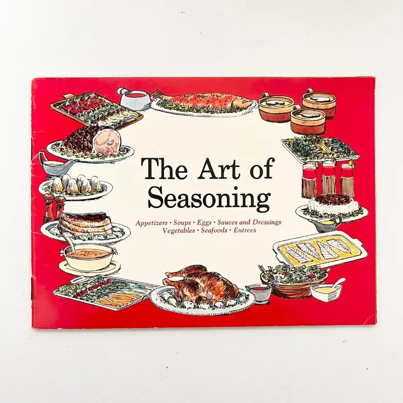 The Art of Seasoning Cook Book Recipes Using Tabasco Sauce Vintage 1960s