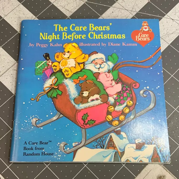 Care Bears Berenstain Kid Stuff Record Booklets Illustrated Booklet Lot 4 Pc