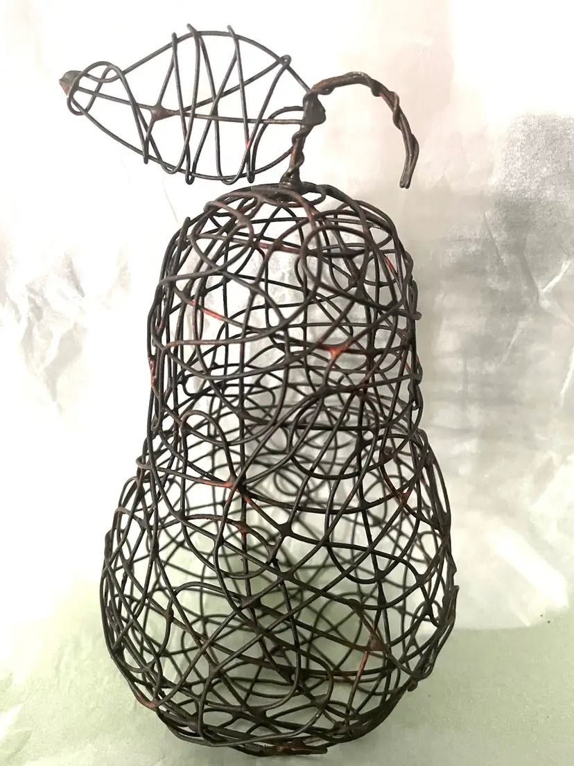 Open Wired MetalFaux Pear