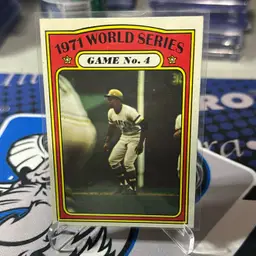 Roberto Clemente 1972 Topps 😳
