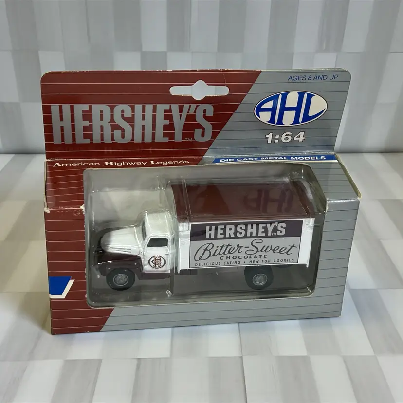AHL Ford F-5 Diecast Truck Hershey's Bitter-Sweet Chocolate 1:64 New