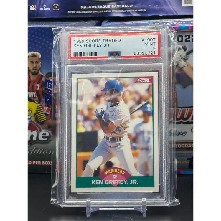 Ken Griffey Jr. 1989 Score Traded PSA 9 Seattle Mariners Baseball Card