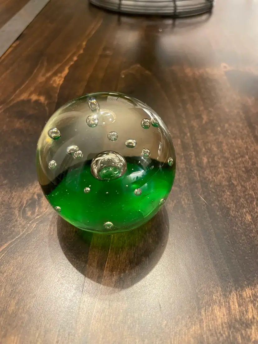 Glass Paperweight