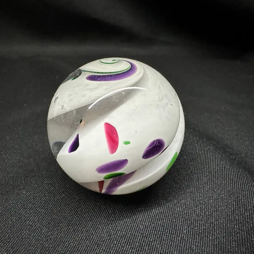 Glass Eye Studio "Tutti Fruiti" Art Glass Paperweight